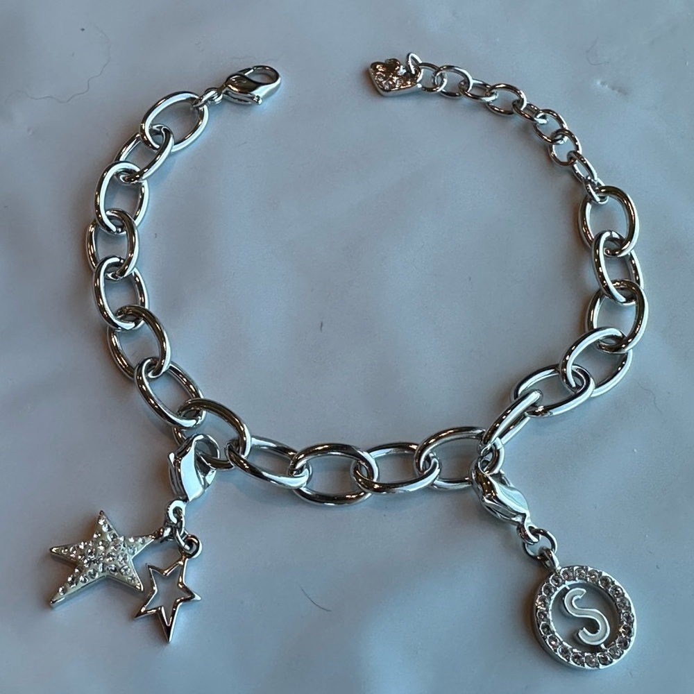Swarovski Link Charm Bracelet
